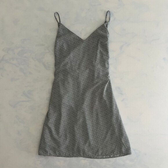 Forever 21 Blue Tie Back Spaghetti Strap Sundress - Picture 1 of 8